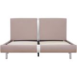 vidaXL-Bedframe-kunstleer-cappuccino-140x200-cm