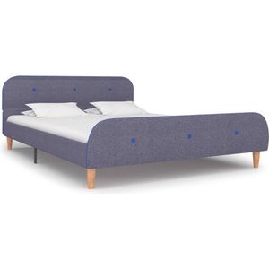 vidaXL Bedframe Lichtgrijs 140 x 200 cm