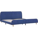 vidaXL-Bedframe-stof-blauw-160x200-cm