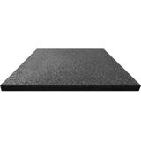 vidaXL - Valtegels - 18 - st - 50x50x3 - cm - rubber - zwart