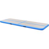 vidaXL-Gymnastiekmat-met-pomp-opblaasbaar-300x100x10-cm-PVC-blauw