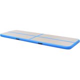 vidaXL-Gymnastiekmat-met-pomp-opblaasbaar-600x100x10-cm-PVC-blauw