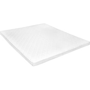 vidaXL - Topmatras - ei-profiel - 6 - cm - koudschuim - 160x200 - cm