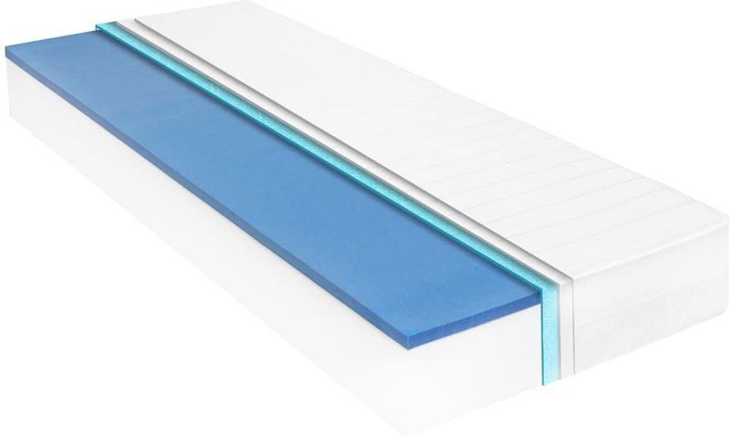 VidaXL Matras 18 cm Visco-Traagschuim 120x200 cm