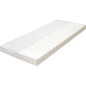 vidaXL Matratze 120 x 200 cm 7 Zonen PU Schaum 10 cm H2 H3