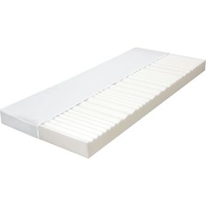 VidaXL Matras 7 Zone 10 cm PU-schuim H2 H3 140x200 cm