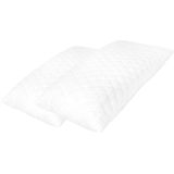 vidaXL Kussens - 2 Stuks - Traagschuim - Drukverlichtend - Nekondersteunend