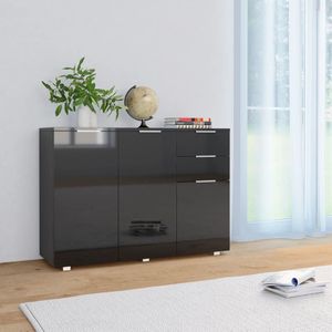 vidaXL-Dressoir-107x35x80,5-cm-hoogglans-zwart