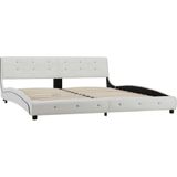 vidaXL-Bedframe-kunstleer-wit-180x200-cm