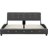 vidaXL-Bedframe-kunstleer-grijs-140x200-cm