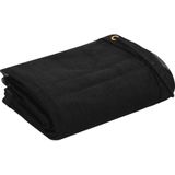 vidaXL Anhängernetz HDPE 1,5x2,7 m Schwarz
