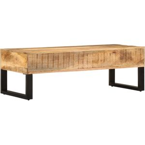 VidaXL Salontafel 110x50x38 cm Massief Mangohout