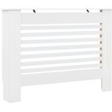 VidaXL Radiatorombouw 112x19x81.5 cm MDF Wit