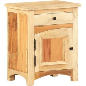 vidaXL Nachttisch 40x30x50 cm Massives Altholz
