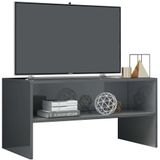 vidaXL-Tv-meubel-80x40x40-cm-bewerkt-hout-hoogglans-grijs