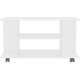 vidaXL-Tv-meubel-met-wieltjes-80x40x45-cm-bewerkt-hout-wit