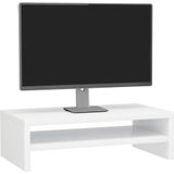 vidaXL-Monitorstandaard-42x24x13-cm-bewerkt-hout-hoogglans-wit