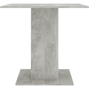 vidaXL-Eettafel-80x80x75-cm-spaanplaat-betongrijs