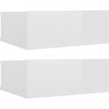 vidaXL-Nachtkastjes-2-st-zwevend-40x30x15cm-bewerkt-hout-hoogglans-wit