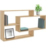 Vidaxl - Wandregale Sonoma-Eiche 104x20x58,5 cm Holzwerkstoff