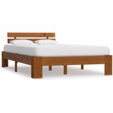 vidaXL-Bedframe-massief-grenenhout-honingbruin-140x200-cm