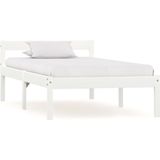 vidaXL-Bedframe-massief-grenenhout-wit-90x200-cm