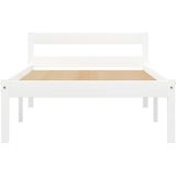 VidaXL-Bedframe-massief-grenenhout-wit-100x200-cm