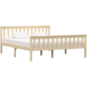 Bedframe massief grenenhout natuurlijk 160x200 cm