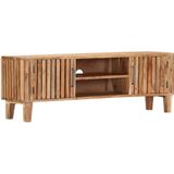 vidaXL Tv-meubel 130x30x45 cm massief acaciahout