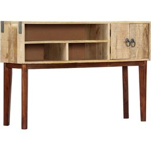 vidaXL Konsolentisch 115 x 30 x 76 cm Massivholz Mango