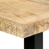 vidaXL Esstisch 180×90×76 cm Mango Massivholz