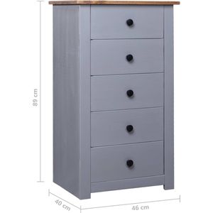 vidaXL-Dressoir-Panama-Range-46x40x89-cm-grenenhout-grijs