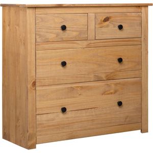 vidaXL Dressoir Panama Range 80x40x83 cm grenenhout