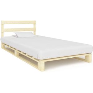 vidaXL-Bedframe-pallet-massief-grenenhout-100x200-cm