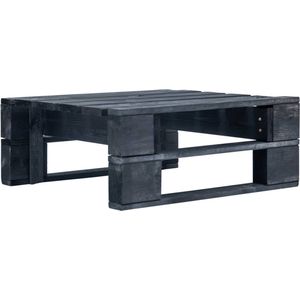 vidaXL-Tuinhocker-pallet-hout-zwart