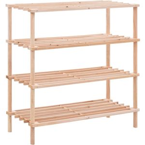 VidaXL-Schoenenrek-met-4-schappen-2-st-massief-vurenhout