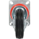 vidaXL 24 st Zwenkwielen 100 mm