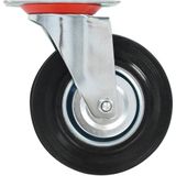 vidaXL 24 st Zwenkwielen 125 mm