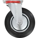 vidaXL 16 st Zwenkwielen 200 mm