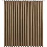 vidaXL Gordijn Verduisterend - Taupe - 100% Polyester - Met Haken