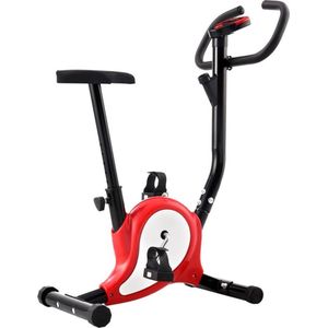 VidaXL Hometrainer met Bandweerstand Rood