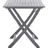 VidaXL Tuintafel Inklapbaar 120x70x75 cm Massief Acaciahout