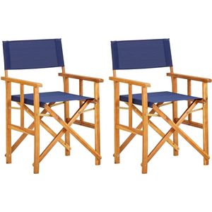 Set van 8 Amalfi stapelbare tuinstoelen in zwart aluminium en textilene