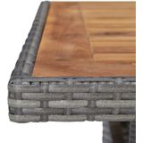 VidaXL-Tuintafel-poly-rattan-en-massief-acaciahout-grijs