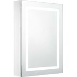 VidaXL Badkamerkast met Spiegel en LED 50x13x70 cm