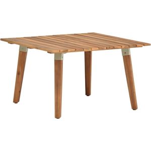 VidaXL Tuintafel 60x60x36 cm - Massief Acaciahout