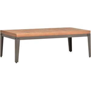 VidaXL Tuintafel 110x55x36 cm - Massief Acaciahout