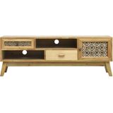 VidaXL Tv-meubel 120x30x42 cm - Bewerkt Hout - Bruin