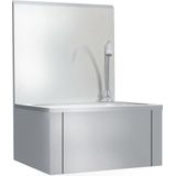 Vidaxl - Handwaschbecken mit Wasserhahn und Seifenspender Edelstahl