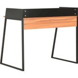 vidaXL-Bureau-90x60x88-cm-zwart-en-bruin